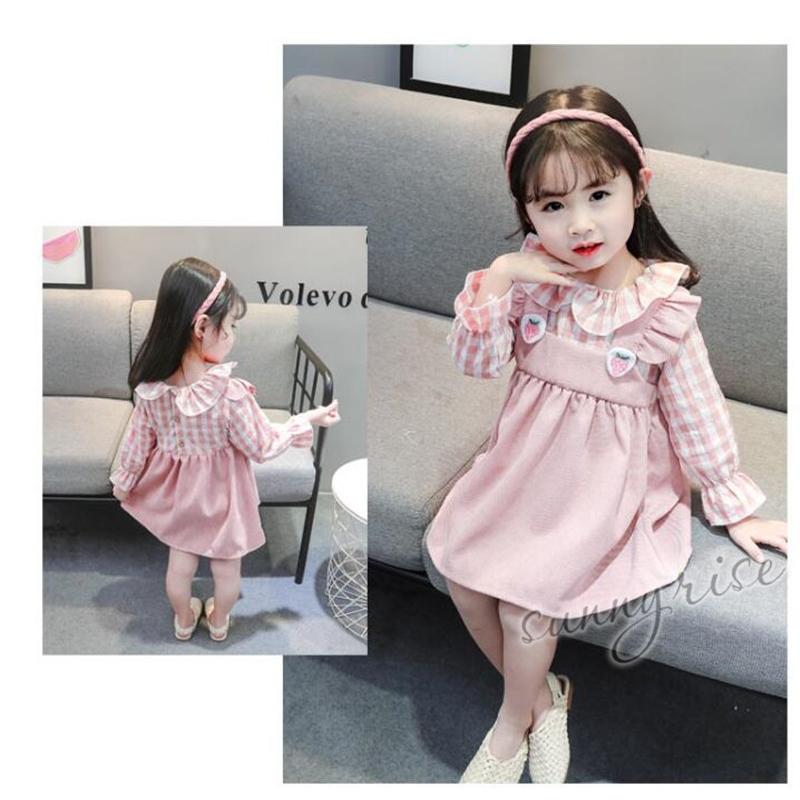 子供 ワンピース キッズ 女の子 韓国子供服 ベビー 赤ちゃん 可愛い イチゴ柄 レパープル グリーン イエロー ピンク 上品 フォーマル 秋春 誕生日プレゼント Kne0297 サンライズ 通販 Yahoo ショッピング