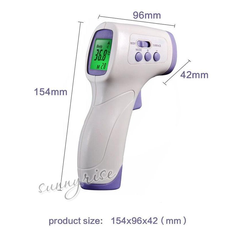 体温測定 スマート赤外線額温度計 高精度温度計 学校用 企業用 非接触型 体温測定 計測計 英語対応 おでこ 赤外線体温計 赤ちゃん体温計 Kne0334 サンライズ 通販 Yahoo ショッピング