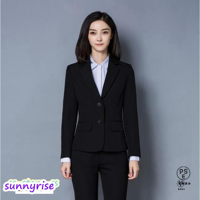 スーツ レディース??つボタン 二つボタン ビジネススーツ リクルート