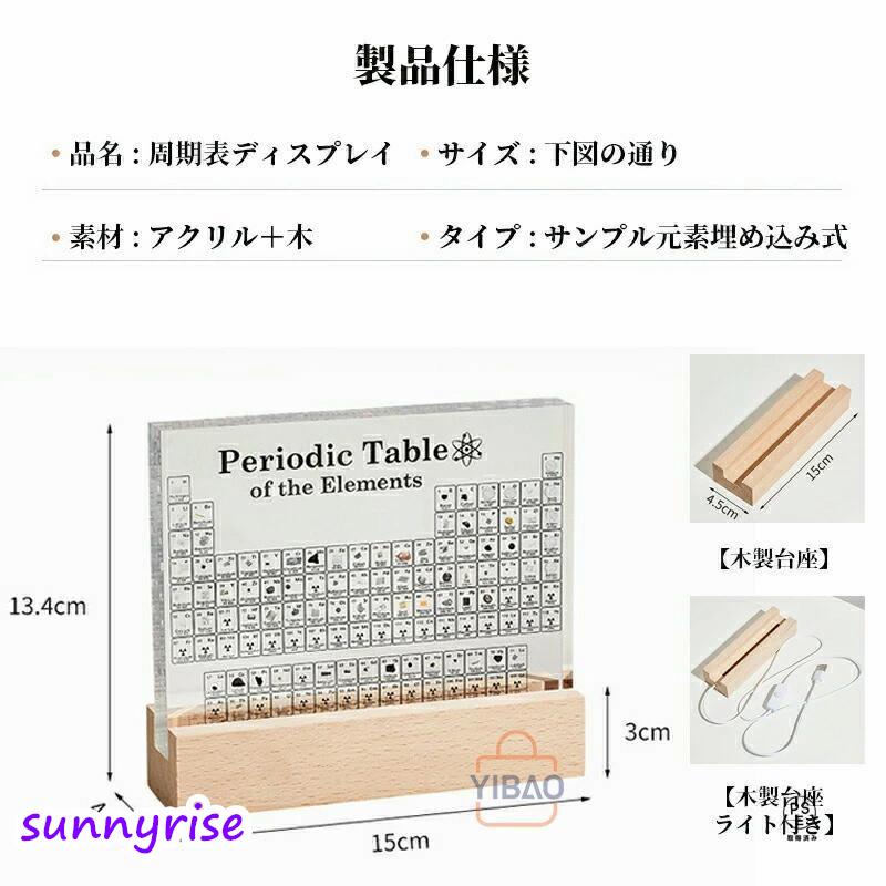 元素入り 実物 元素 周期 表 本物 Zxyler 元素周期表 実物 83 種元素