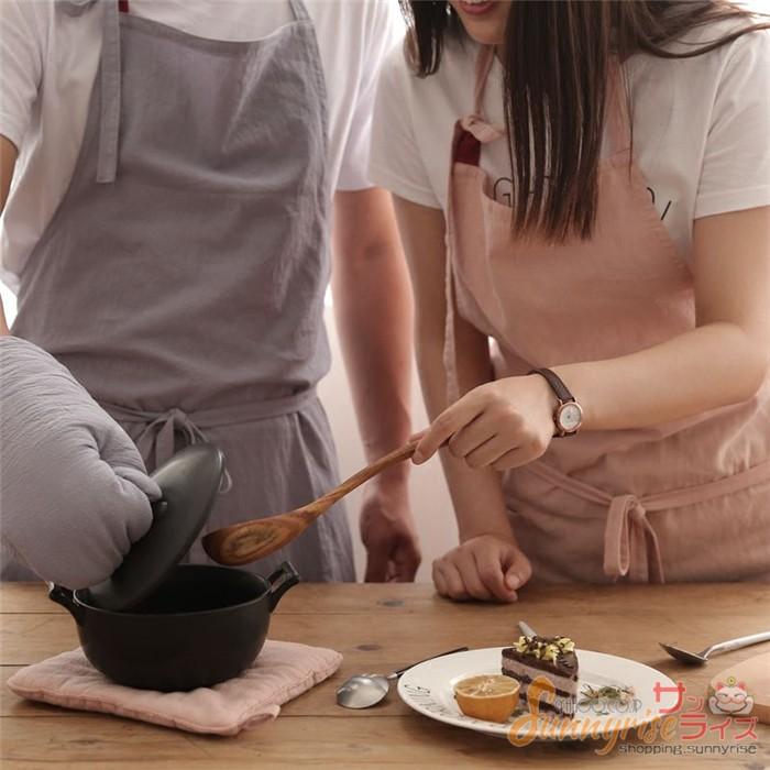 エプロン レディース 無地 オシャレ 男女兼用 ロングエプロン ユニセックス 綿 亜麻 ナチュラル 料理教室 生け花 クッキング おしゃれ Qwe1224 サンライズ 通販 Yahoo ショッピング