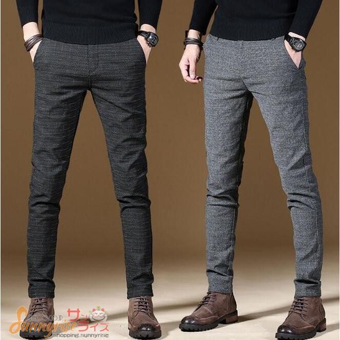 メンズ スーツパンツ ギフト 紳士服 スリムチノパン スーツビジネス スラックス ボトムス カジュアル 大きいサイズ 通勤ウェア 春夏秋 3色 Qwe3 サンライズ 通販 Yahoo ショッピング