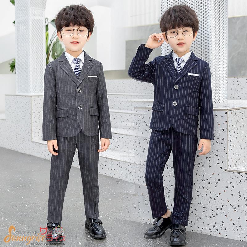 男の子 子供服フォーマルスーツ キッズ セットアップ ストライプ柄 4 5点セット キッズ スーツ 男の子 男子スーツ 七五三結婚式 七五三 発表会卒業式 入学式 Qwe2369 サンライズ 通販 Yahoo ショッピング