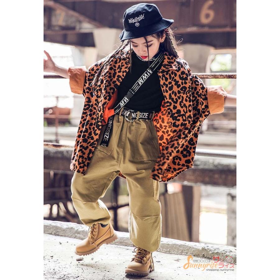 ヒョウ柄ダンスドレスと帽子セット