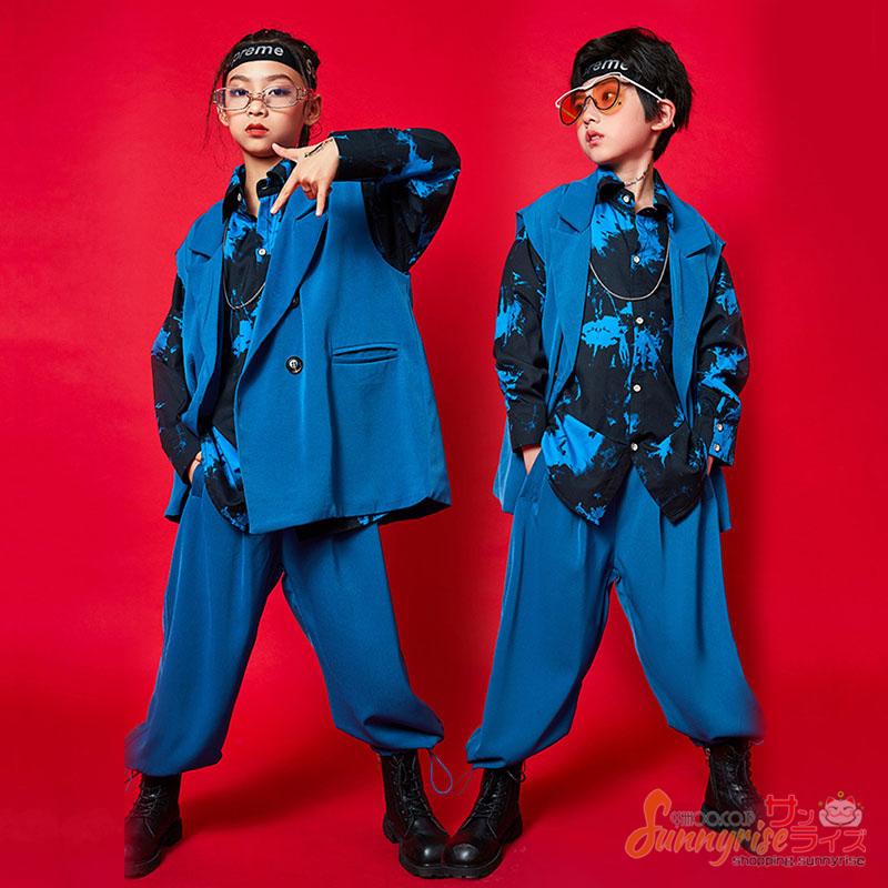 キッズ ダンス 衣装 子供服 ヒップホップ ダンスウェア 子供服 派手 ストリート カジュアル 個性的