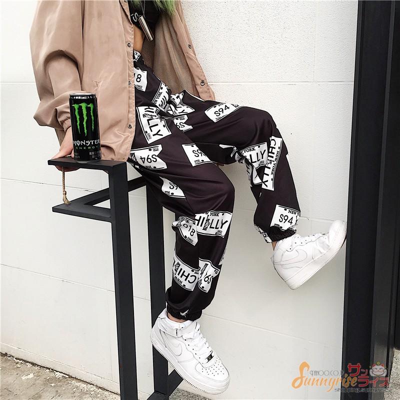 レディース ダンス 衣装 ヒップホップ Hiphop総柄 プリント パンツ 原宿系 奇抜 派手 個性的 ダンス 衣装 コスチューム ステージ衣装 練習着 演出服 Qwe300 サンライズ 通販 Yahoo ショッピング