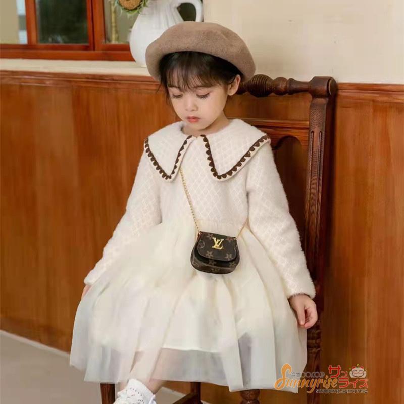 女の子 ワンピース フォーマルスーツ レースワンピース 裏起毛 キッズ ジュニア 秋冬 子供服 卒業式 入園式 結婚式 ドレス 卒園式 入学式 Qwe3446 サンライズ 通販 Yahoo ショッピング