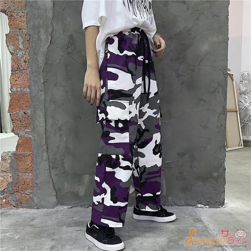レディース ダンス衣装 ヒップホップ 迷彩柄パンツ ウエストゴム ロングパンツ ストリート カジュアル カーゴパンツ メンズ ボトムス 原宿系 奇抜 派手 個性的 Qwe412 サンライズ 通販 Yahoo ショッピング