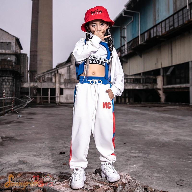 キッズ ダンス衣装 Hiphop ヒップホップ キッズ トップス タンクトップ ズボン 子供服 女の子 ガールズ ジャズダンス ステージ衣装 練習着 演出服 体操服 Qwe507 サンライズ 通販 Yahoo ショッピング