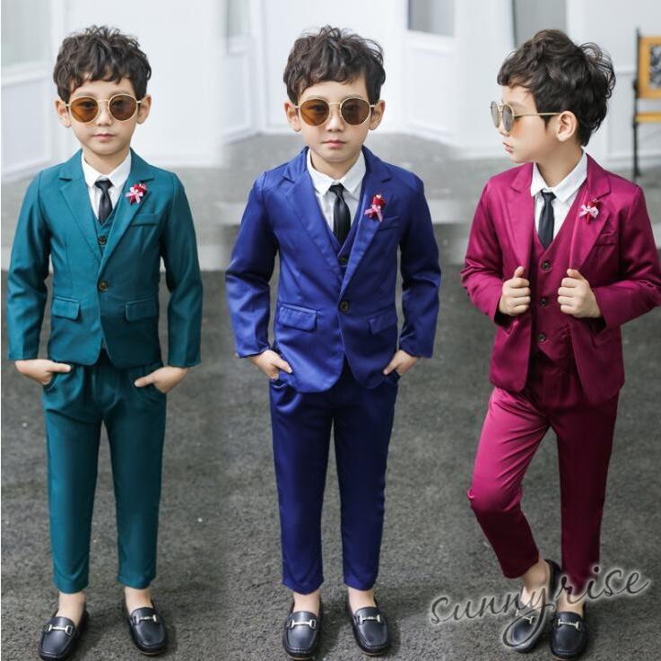子供 男の子 フォーマル スーツ キッズスーツ 子供服 フォーマル スーツ 上下セット 3点セット おしゃれ 七五三 結婚式 入学式 卒業式 結婚式 誕生日 Qwe767 サンライズ 通販 Yahoo ショッピング