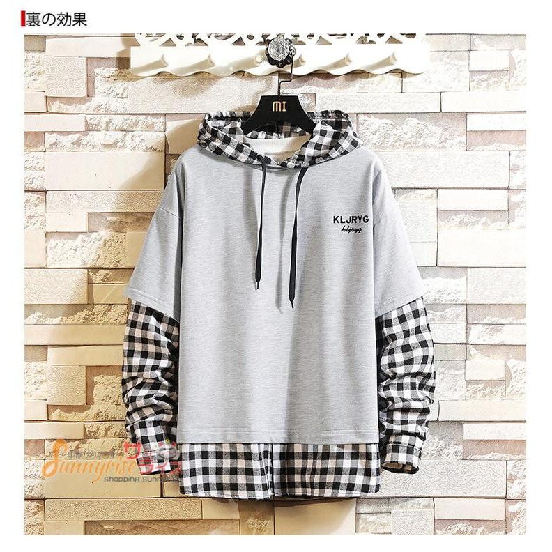 パーカー メンズ プルオーバー パーカー 長袖 チェック柄 フード付き メンズパーカー トップス スポーツウェア カジュアル 春秋冬新作 Xmm13 サンライズ 通販 Yahoo ショッピング