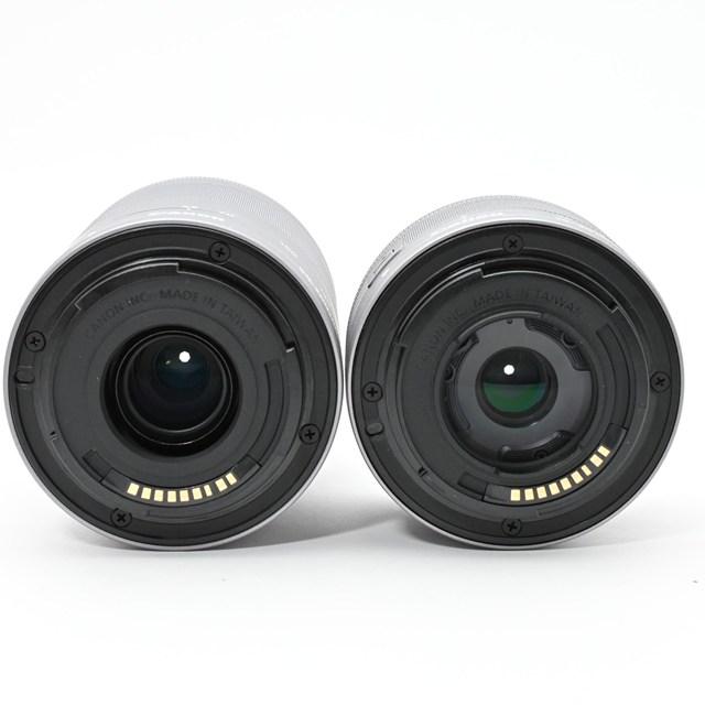 美品＞ Canon ミラーレス一眼カメラ EOS Kiss M ダブルズームキット