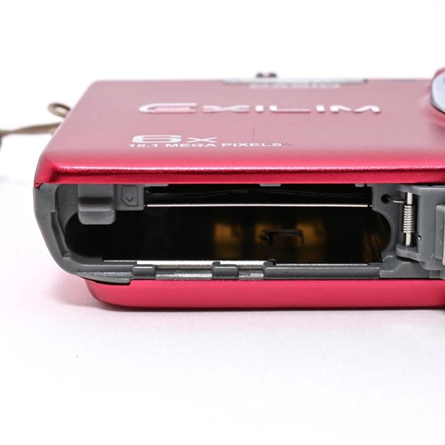 良品＞ CASIO デジタルカメラ EXILIM EX-ZS28RD 広角26mm 光学6倍