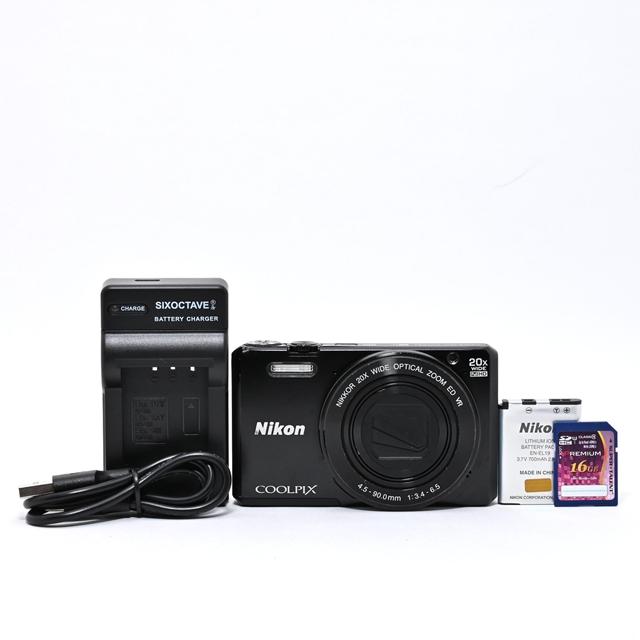 【美品】Nikon COOLPIX S7000 デジタルカメラ 光学20倍ズーム 良品＞ Nikon COOLPIX S7000 ブラック｜光学20倍ズーム｜高倍率