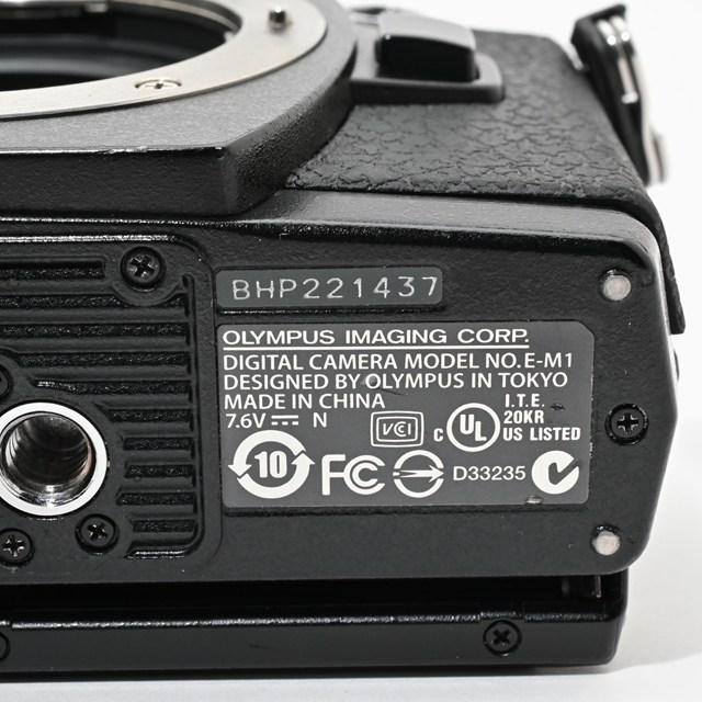 ＜並品＞ OLYMPUS OM-D E-M1 ボディ ブラック｜ミラーレス一眼｜防塵防滴｜手ブレ補正｜動作良好｜実用品 |  | 09