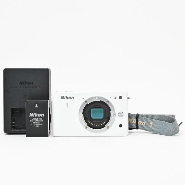 並品＞ Nikon 1 J1 ボディ ホワイト｜ミラーレス一眼｜1010万画素