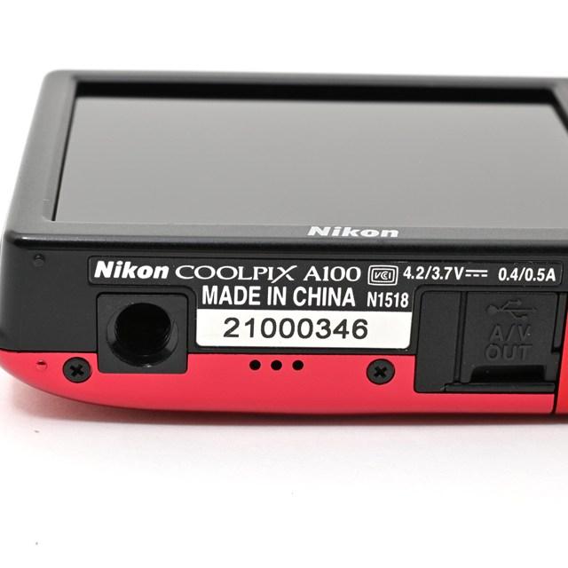 【美品・返品保証】　ニコン　Nikon COOLPIX A100 レッド 美品＞ニコン Nikon COOLPIX A100 レッド : Sunnys-Camera Yahoo!店