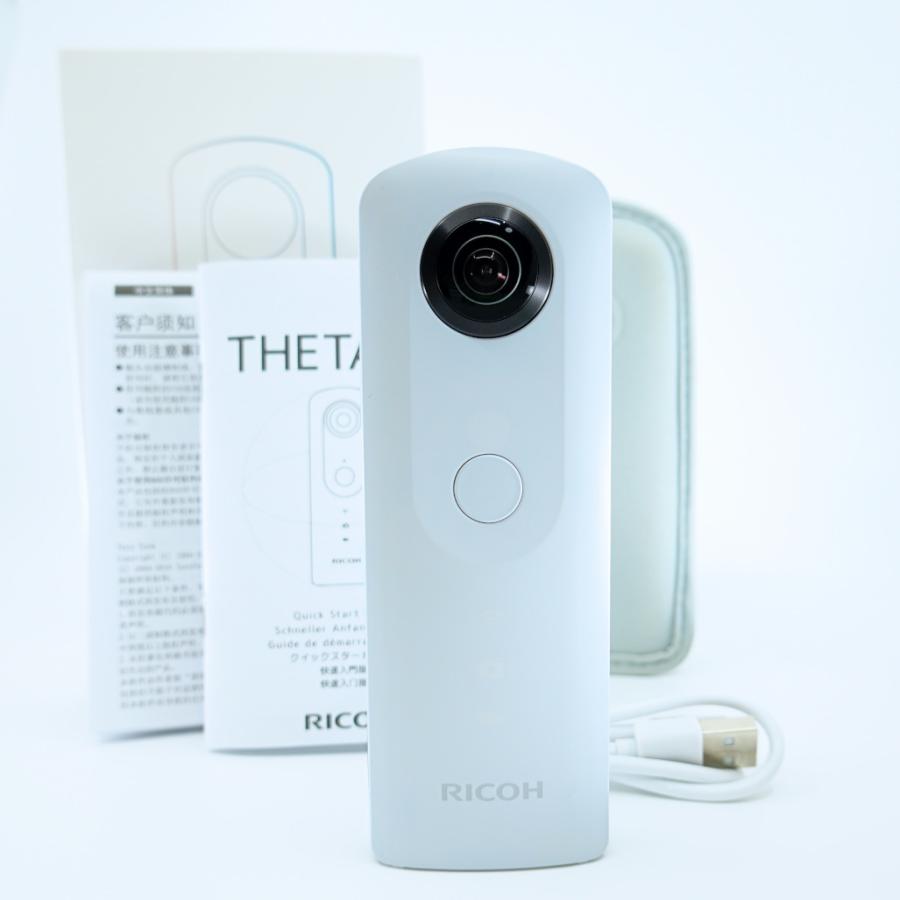 全品最安値に挑戦 RICOH 360度カメラ THETA SC ホワイト 全天球カメラ