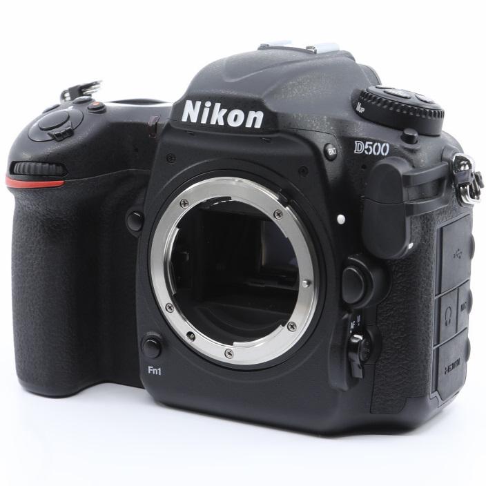 ＜ほぼ新品＞ Nikon デジタル一眼レフカメラ D500 ボディ シャッター回数わずか5276枚！