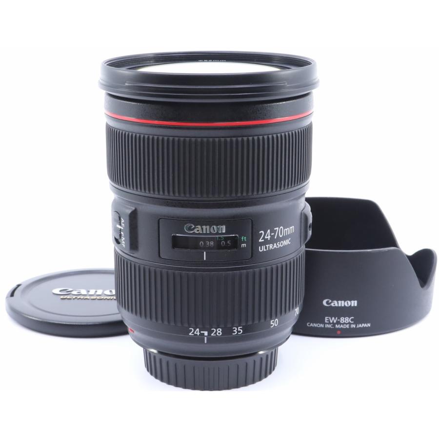 ほぼ新品＞ Canon 標準ズームレンズ EF24-70mm F2.8L II USM フル