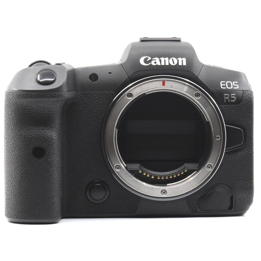 ほぼ新品＞ Canon ミラーレス一眼カメラ EOS R5 ボディ シャッター数 