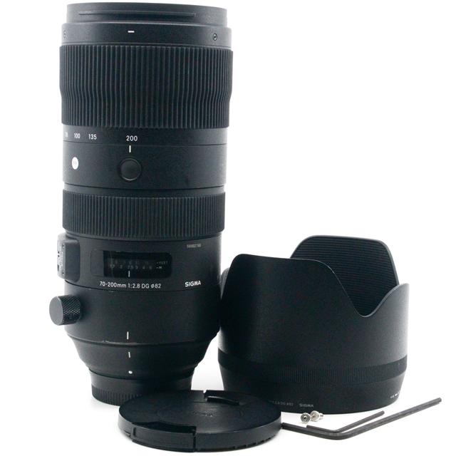 並品＞ Sigma 70-200mm F2.8 Sports DG OS HSM Lens Nikon Fマウント 