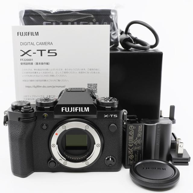 ほぼ新品＞フジフィルム FUJIFILM X-T5 ボディ ブラック シャッター数