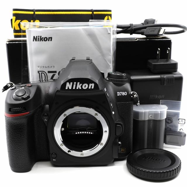 ほぼ新品>ニコン Nikon D780 ボディ シャッター数1178枚 ほぼ新品>ニコン Nikon D780 ボディ シャッター数1178枚