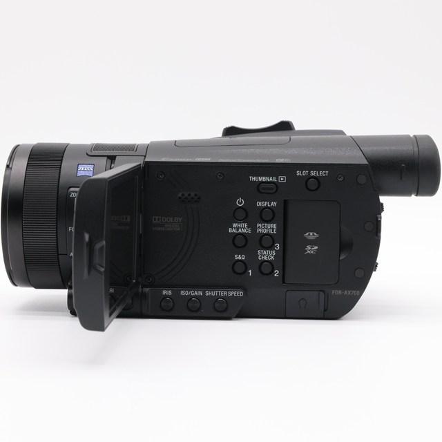 良品＞SONY FDR-AX700 4K Handycam｜高画質×高速AF対応ビデオ