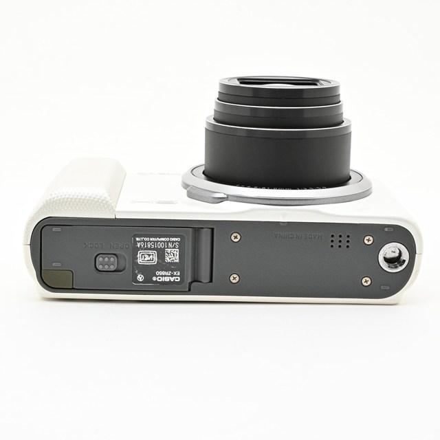 並品＞ CASIO デジタルカメラ EXILIM EXZR850WE ホワイト : Sunnys
