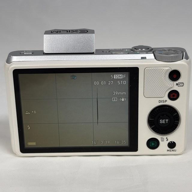 並品＞ CASIO デジタルカメラ EXILIM EXZR850WE ホワイト : Sunnys