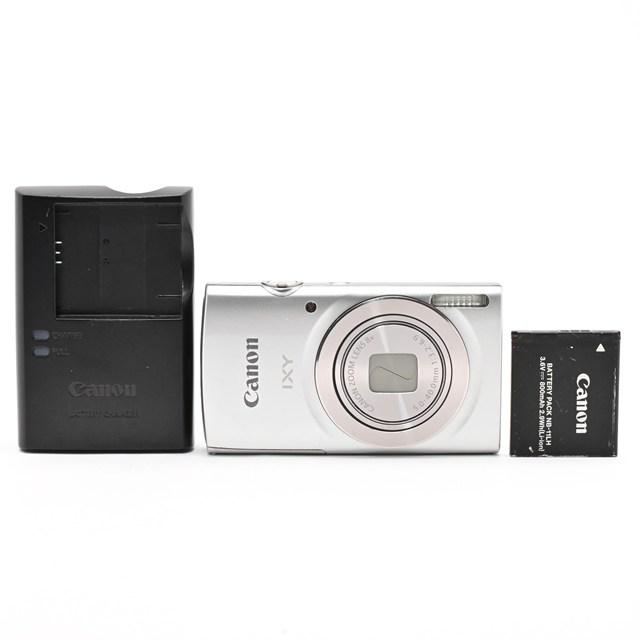 良品＞ Canon デジタルカメラ IXY 180 シルバー 光学8倍ズーム