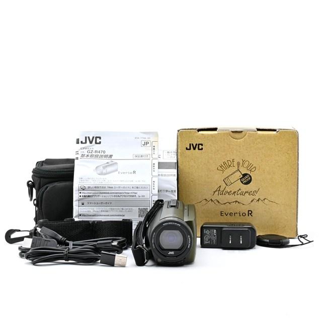美品＞ JVCKENWOOD JVC ビデオカメラ Everio R 防水 防塵 32GB カーキ