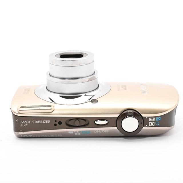 並品＞ Canon デジタルカメラ IXY DIGITAL (イクシ) 510 IS ゴールド