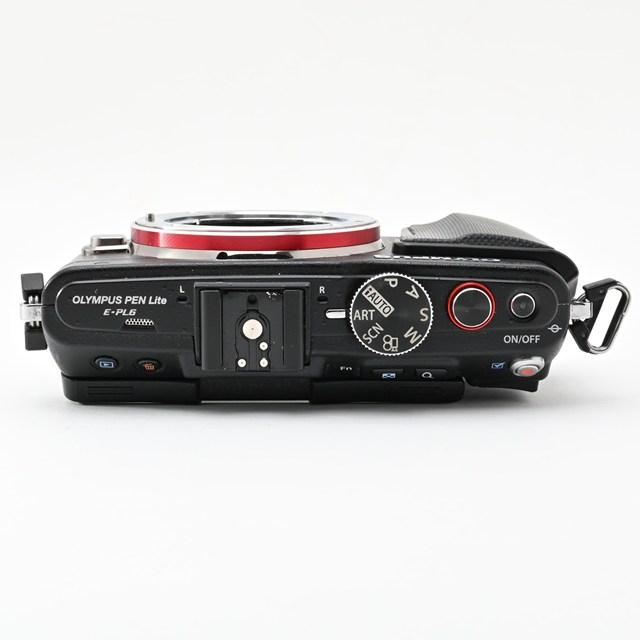 並品＞ OLYMPUS ミラーレス一眼 PEN Lite E-PL6 ボディ ブラック