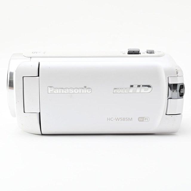 並品＞ Panasonic HDビデオカメラ W585M 64GB ワイプ撮り 高倍率90倍