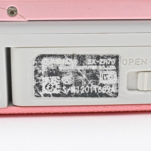 並品＞ CASIO デジタルカメラ EXILIM EX-ZR70PK メイクアップ