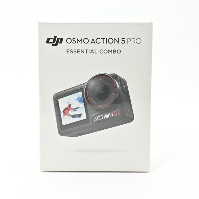 未開封品＞DJI Osmo Action 5 Pro エッセンシャルコンボ｜4K/120fps 