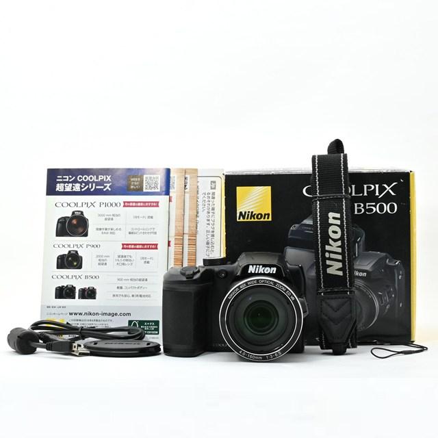 Nikon COOLPIX B500 (良品） 良品＞ Nikon COOLPIX B500｜元箱付き｜液晶コーティング剥がれあり