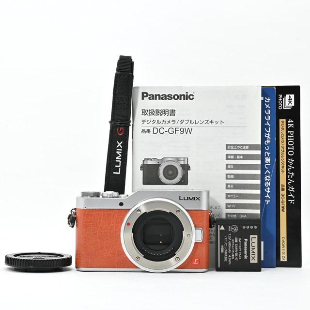 良品＞ Panasonic DC-GF9-D ボディ オレンジ｜自撮りOK・軽量