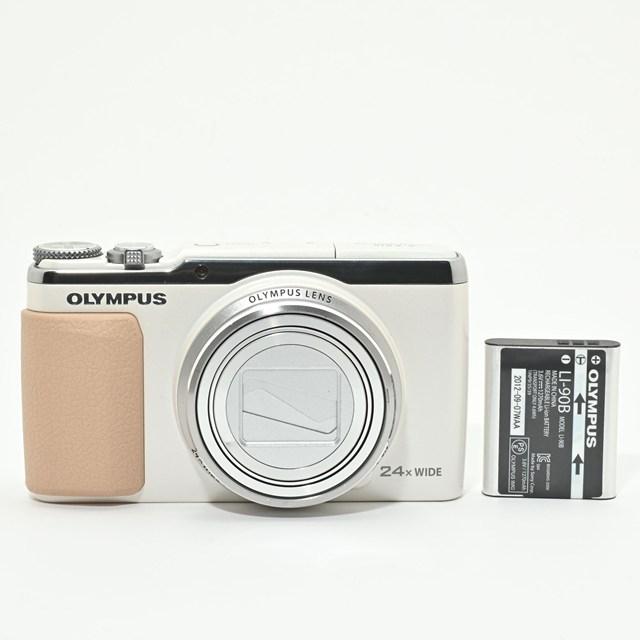 良品＞ OLYMPUS STYLUS SH-60 ホワイト｜液晶表示ムラあり（撮影
