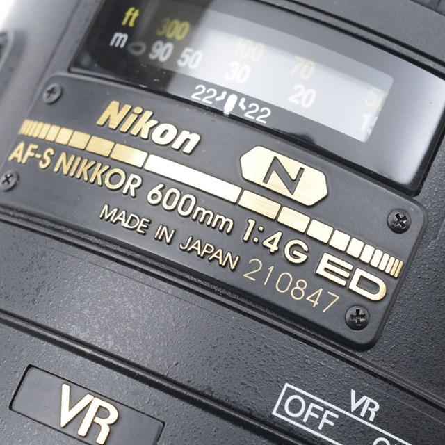 良品＞ Nikon 600mm F4G ED VR｜フルサイズ対応 超望遠単焦点の名玉