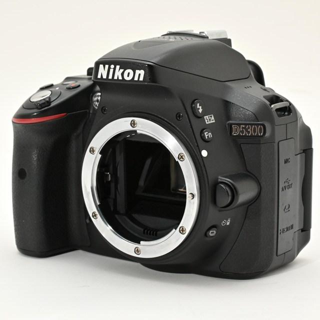 良品＞ Nikon D5300 ブラック｜デジタル一眼レフ｜2400万画素｜3.2型