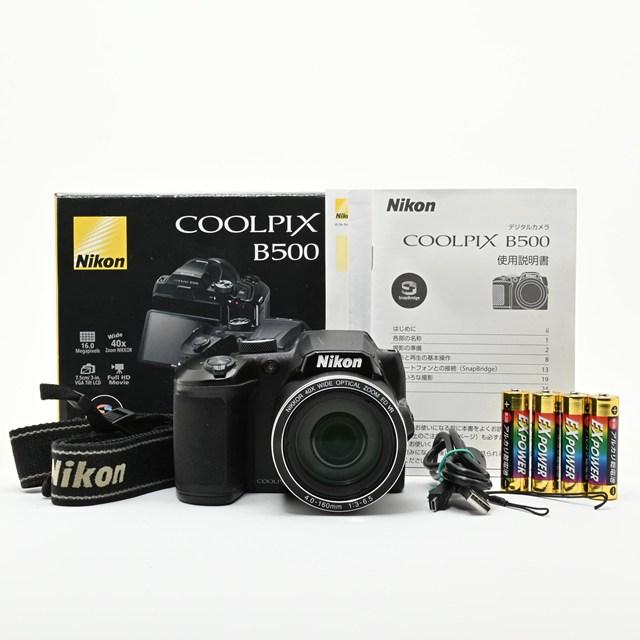 良品＞ Nikon COOLPIX B500｜40倍光学ズーム｜チルト液晶搭載｜単三