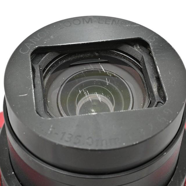 難有品・ジャンク品＞ Canon PowerShot SX710 HS レッド｜光学30倍