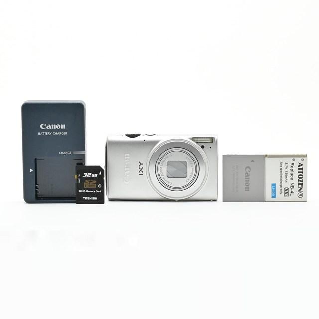 良品＞ Canon IXY 620F シルバー｜光学10倍ズーム搭載コンパクト