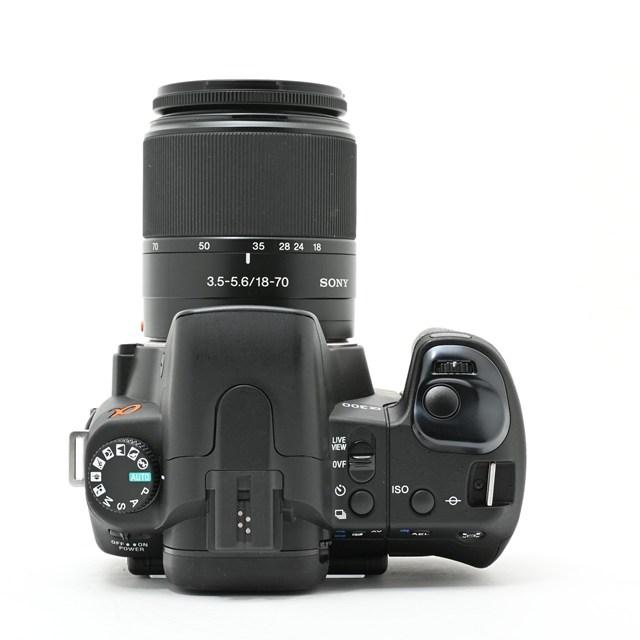 良品＞ SONY α300 18-70mm レンズキット DSLRA300K｜APS-C対応デジタル