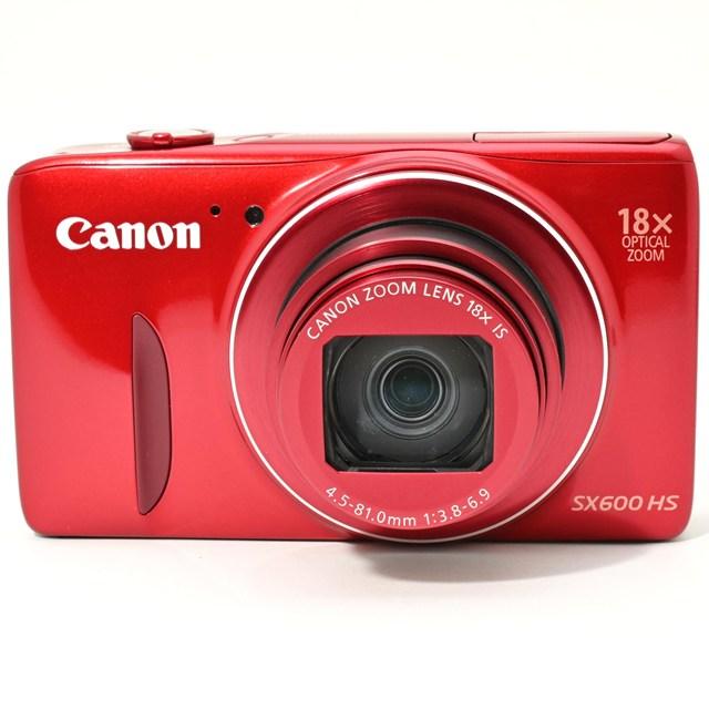 美品＞ Canon PowerShot SX600 HS レッド｜光学18倍ズーム搭載