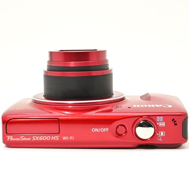 美品＞ Canon PowerShot SX600 HS レッド｜光学18倍ズーム搭載