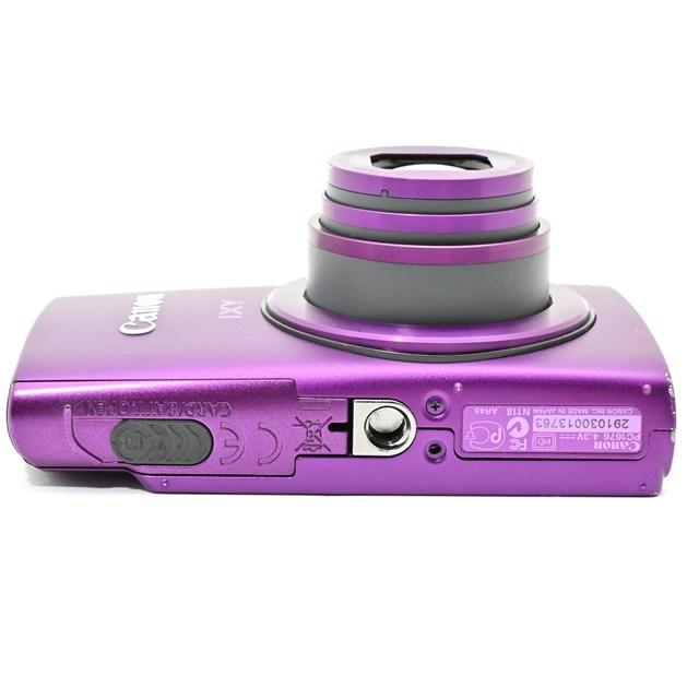 良品＞ Canon デジタルカメラ IXY 600F パープル｜コンパクトデジカメ